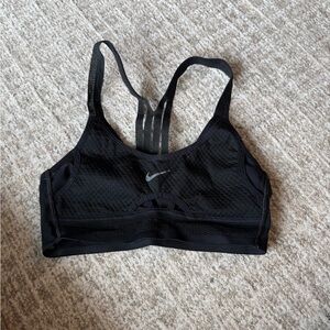 Nike Black Mesh Racerback Sports Bra